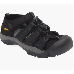KEEN Boys Black Newport H2 Sandals Little Kid SZ 13 Water Friendly Hiking Sport